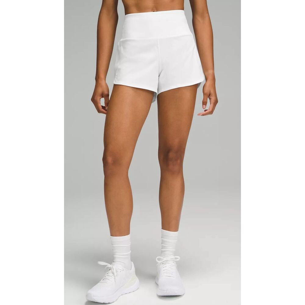lululemon athletica Women's White Athletic Shorts